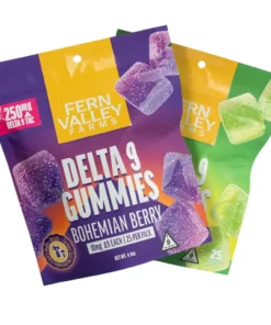 Mushroom-Infused Delta 9 Gummies | 10mg THC/1mg CBD