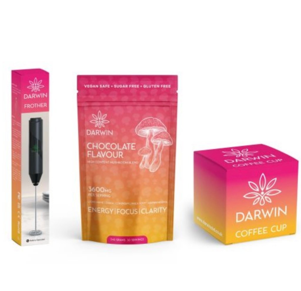Darwin Mushroom Blend Drink 3600mg Bundle