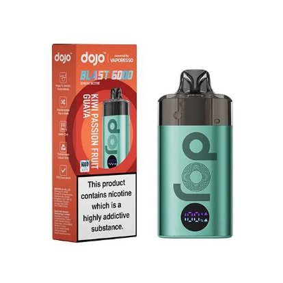 Box of 5 – 20mg Vaporesso Dojo Blast 6000 (6K Puffs) Vape Kit - Image 8
