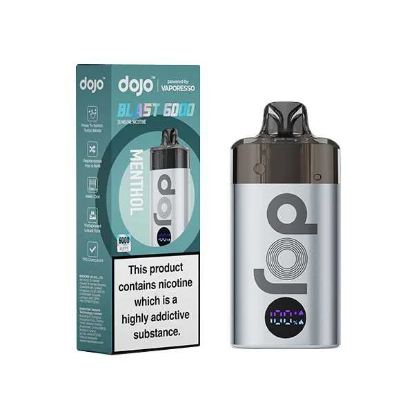 Box of 5 – 20mg Vaporesso Dojo Blast 6000 (6K Puffs) Vape Kit - Image 6