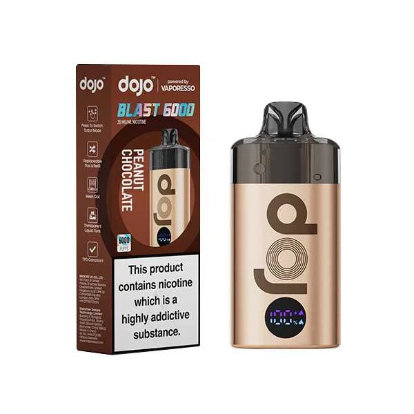 Box of 5 – 20mg Vaporesso Dojo Blast 6000 (6K Puffs) Vape Kit - Image 5