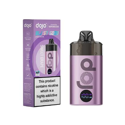 Box of 5 – 20mg Vaporesso Dojo Blast 6000 (6K Puffs) Vape Kit - Image 3