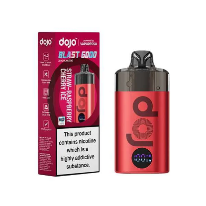 Box of 5 – 20mg Vaporesso Dojo Blast 6000 (6K Puffs) Vape Kit - Image 2
