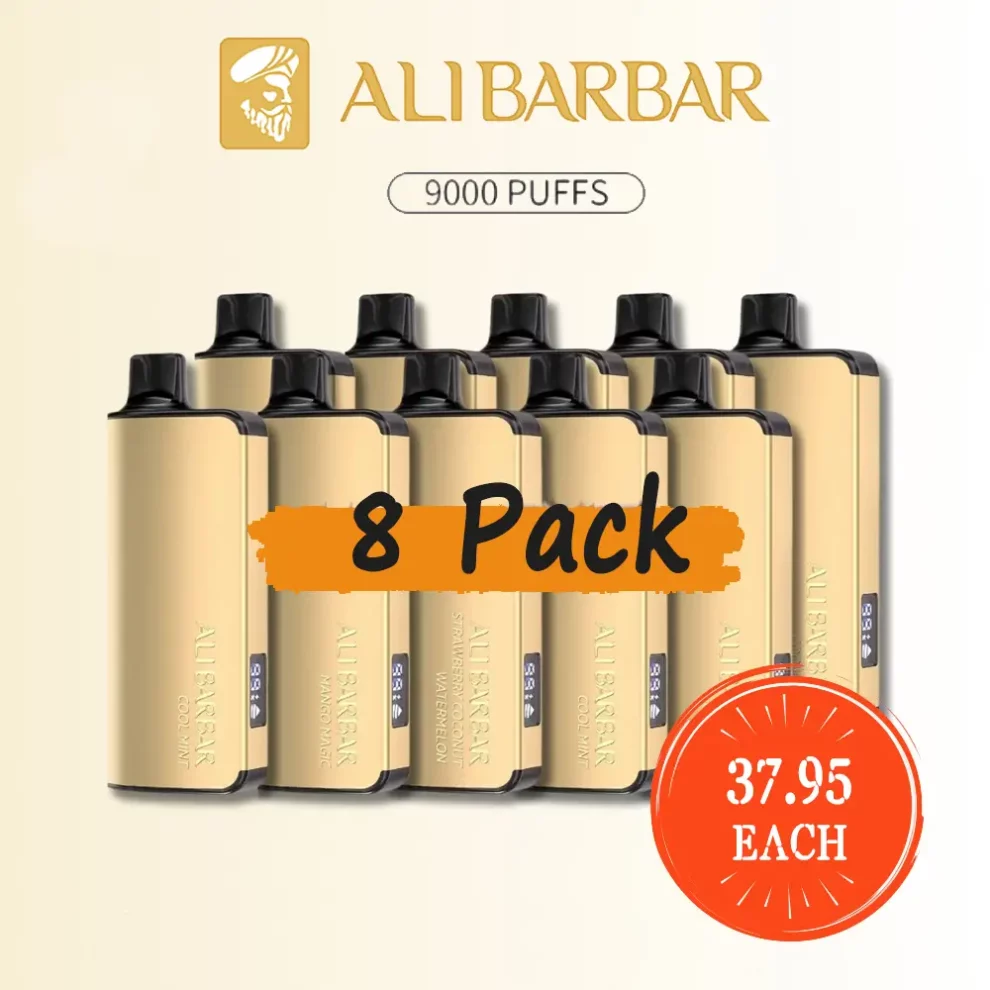 Alibarbar INGOT 9000 8PCS Bundle