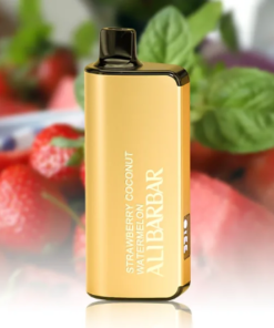 Alternative view of ALIBARBAR INGOT 9000 Puffs Strawberry Coconut Watermelon