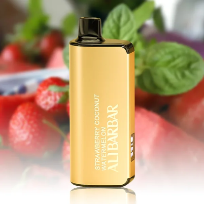 ALIBARBAR INGOT 9000 Puffs Strawberry Coconut Watermelon - Image 2