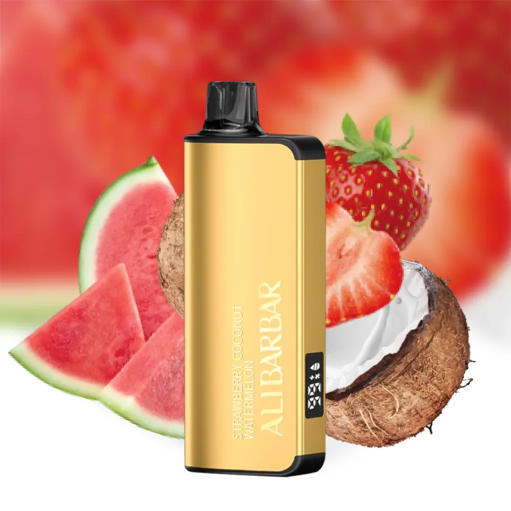 ALIBARBAR INGOT 9000 Puffs Strawberry Coconut Watermelon