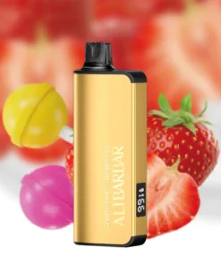 ALIBARBAR INGOT 9000 Puffs Chupa Chups Strawberry
