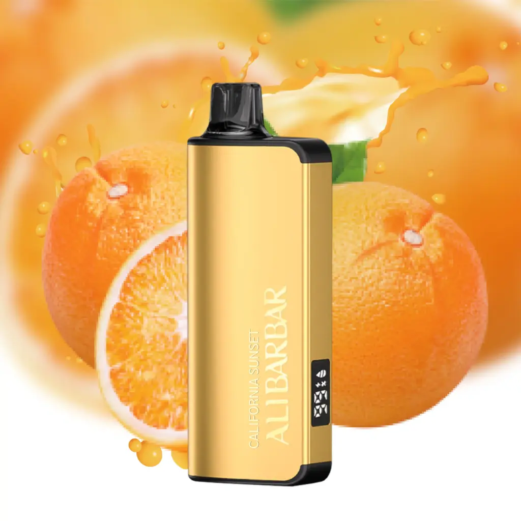 ALIBARBAR INGOT 9000 Puffs Fanta – California Sunset - Image 2