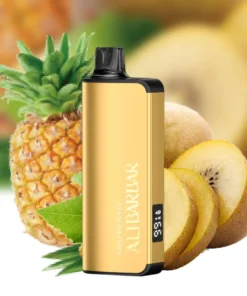 Alternative view of ALIBARBAR INGOT 9000 Puffs Kiwi Pineapple