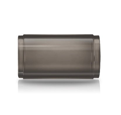 Hydrology9 Borosilicate Glass Cylinder Tube -Black