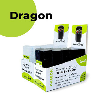 SMOSI DRAGON ONE HITTER DUGOUT | 3.25″ | 5PC DISPLAY - Image 5