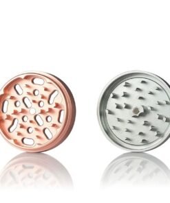 Alternative view of 4pc Solid Body Grinder *Rose Gold* 2.5 inch