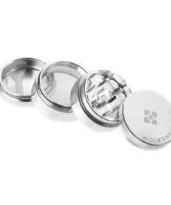 Alternative view of Wolkenkraft Aluminium Grinder 40mm – Silver