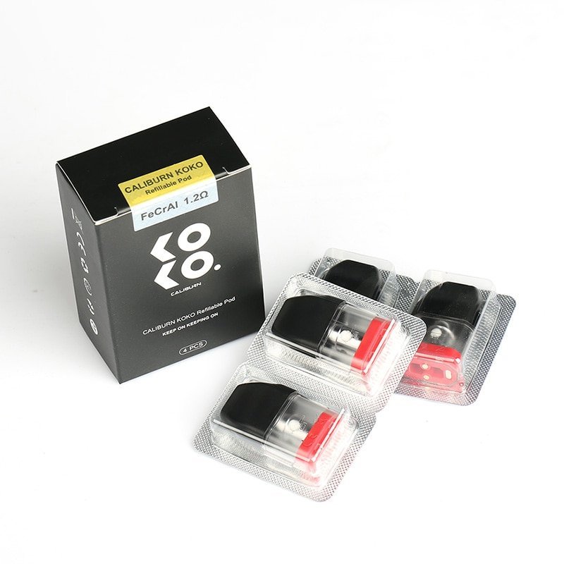 Uwell Caliburn / Caliburn KOKO Replacement Pods Cartridge 2ml 1.2ohm (4pcs/pack) - Image 9