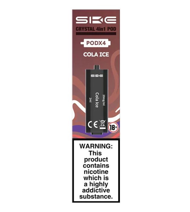 SKE Crystal 2400 4 in 1 Prefilled Pods – 4PK - Image 2