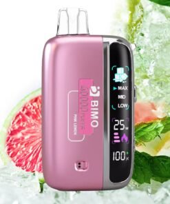 Alternative view of BIMO Felxy 40000 Pod – Pink Lemonade