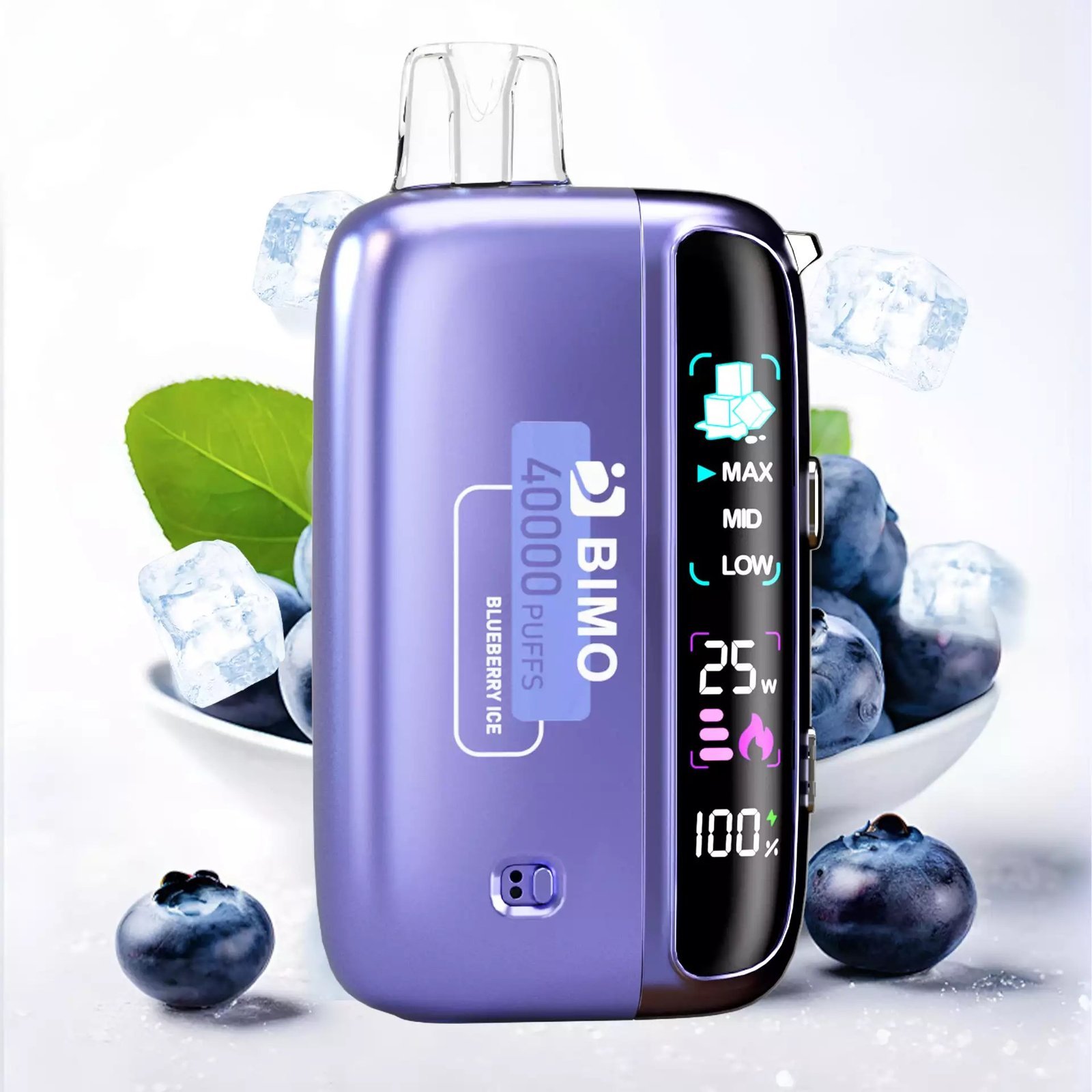 BIMO Felxy 40000 Kit – Blueberry Ice - Image 2
