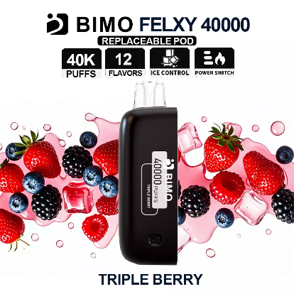 BIMO Felxy 40000 Kit – Triple Berry - Image 3