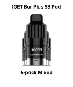 IGET Bar Plus S3 Pod – 5 Pack