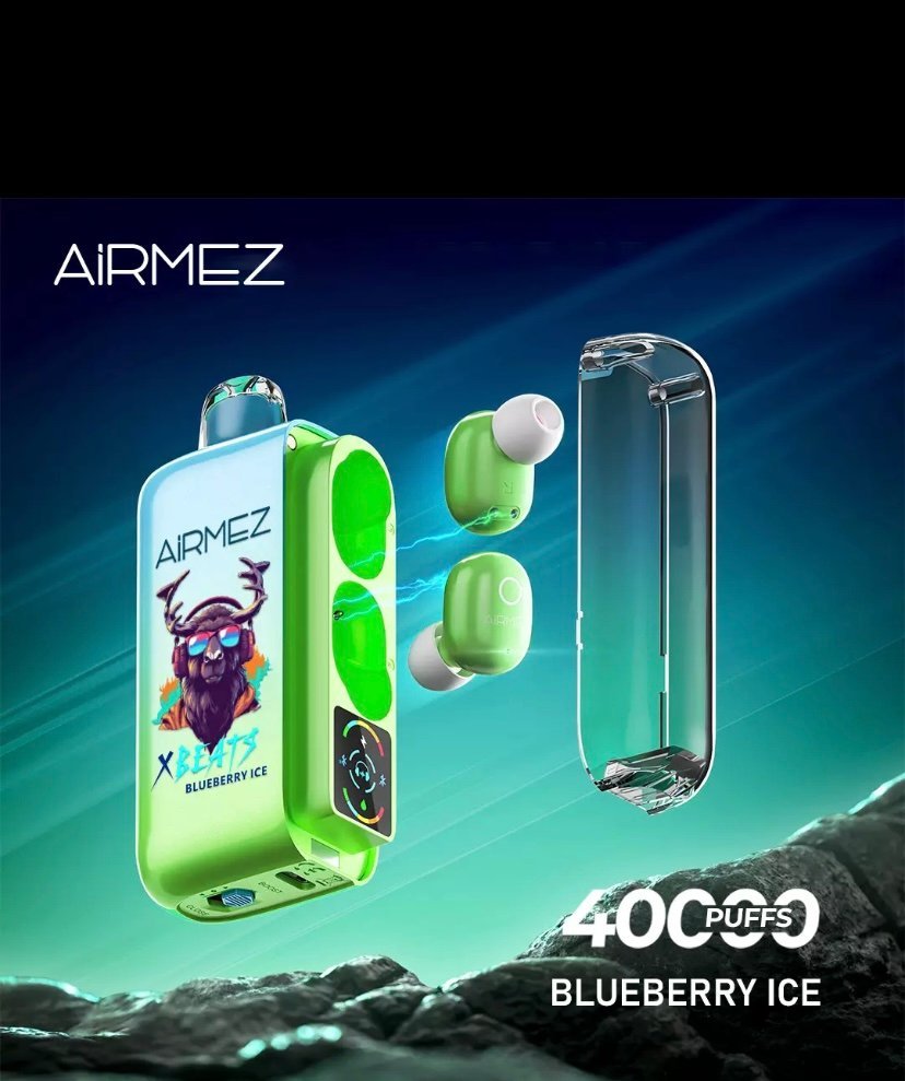Airmez Xbeats 40000 Puffs – Blueberry Ice