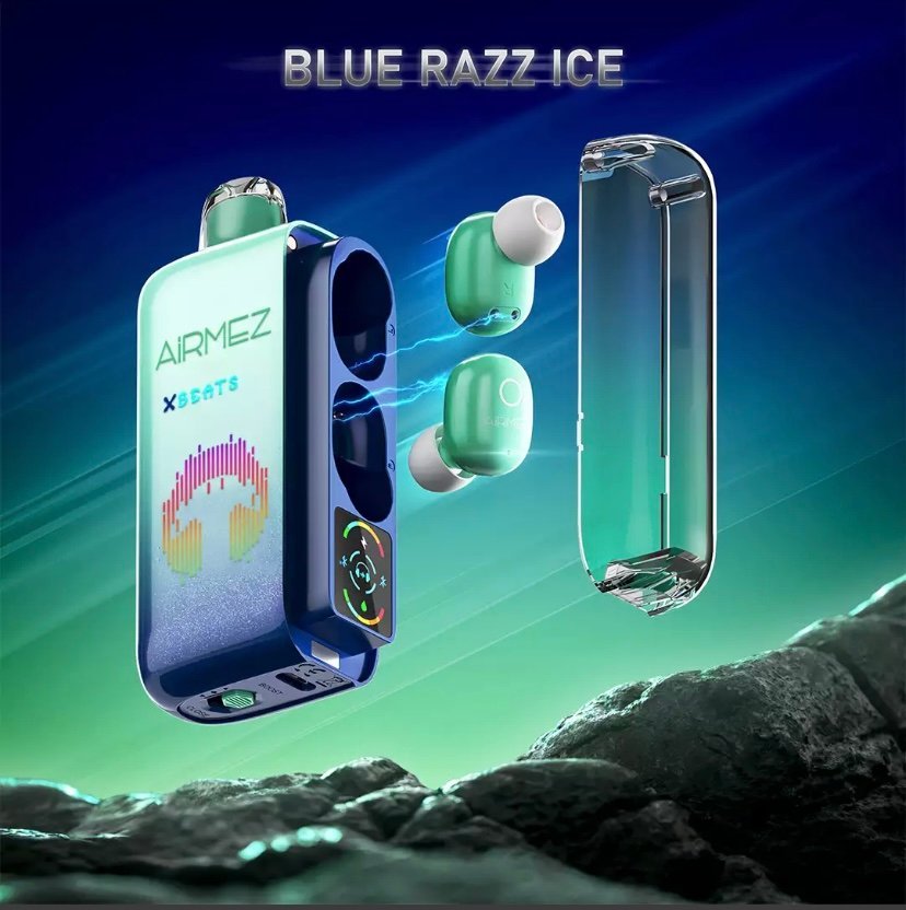 Airmez Xbeats 40000 Puffs – Blue Razz