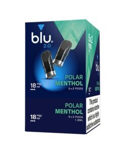 Alternative view of Blu 2.0 Polar Menthol E Liquid Pods – 5 Boxes