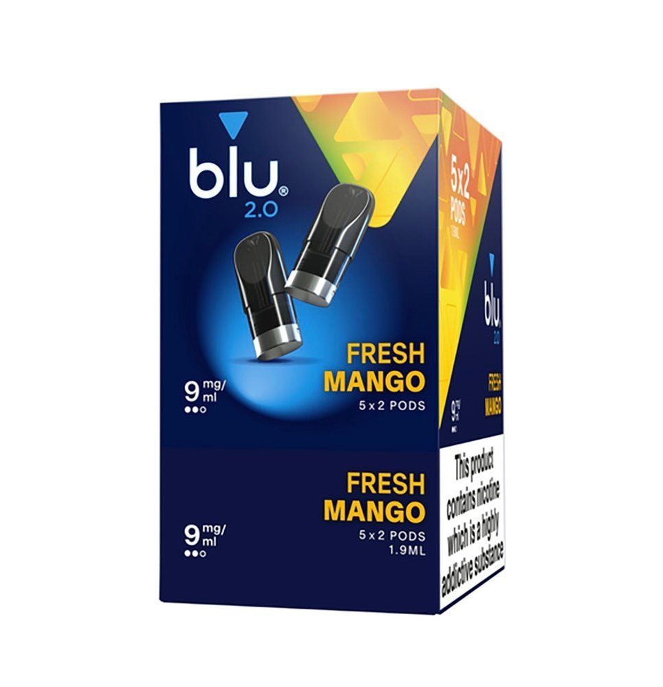 Blu 2.0 Fresh Mango E Liquid Pods – 5 Boxes
