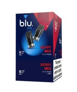 Blu 2.0 Berry Mix E Liquid Pods – 5 Boxes
