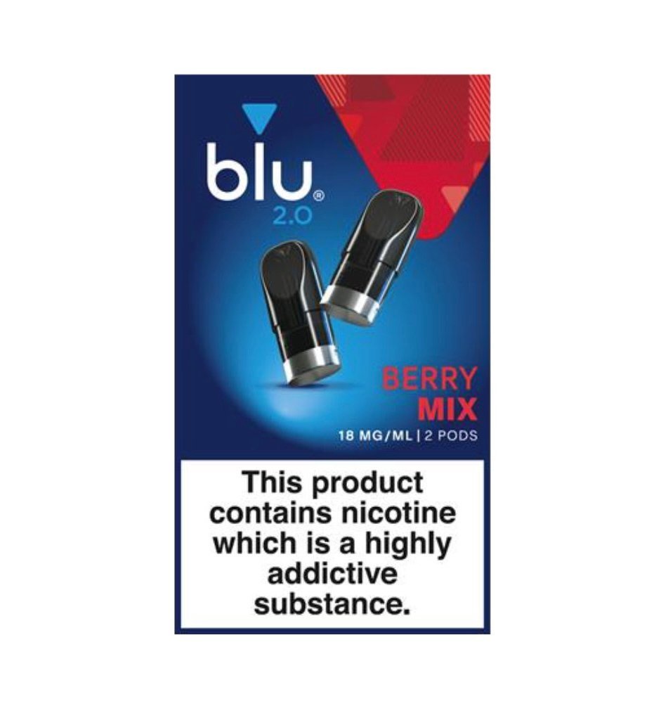 Blu 2.0 Berry Mix E Liquid Pods – 2 Pack