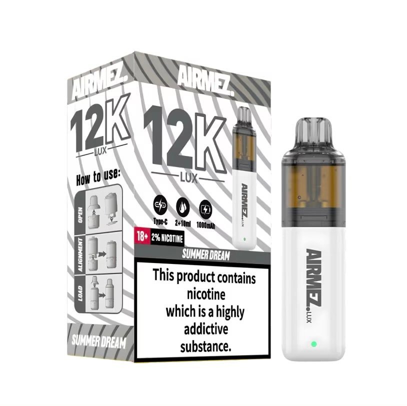 Airmez Lux 12K Summer Dream Prefilled Vape Kit - Image 2