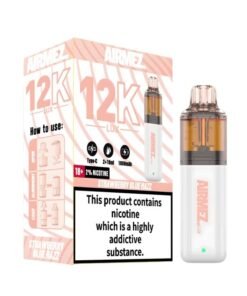 Alternative view of Airmez Lux 12K Strawberry Blue Razz Prefilled Vape Kit