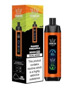 AL FAKHER Crown Bar Pro 8000 Puffs Mango Pineapple Disposable Vape