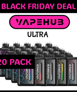 20 PACK – VAPEHUB ULTRA – 20000 PUFFS
