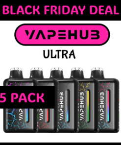 5 PACK – VAPEHUB ULTRA – 20000 PUFFS