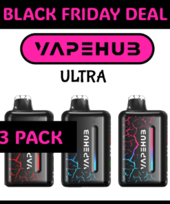 3 PACK – VAPEHUB ULTRA – 20000 PUFFS