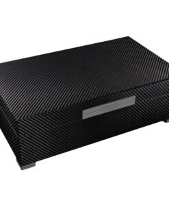 Prometheus Platinum Series Carbon Fiber 150 Cigar Humidor