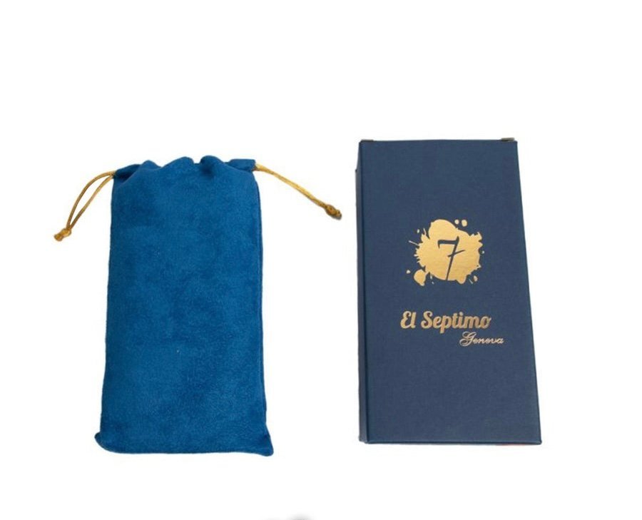 El Septimo Ostrich Three Cigar Holder - Image 3