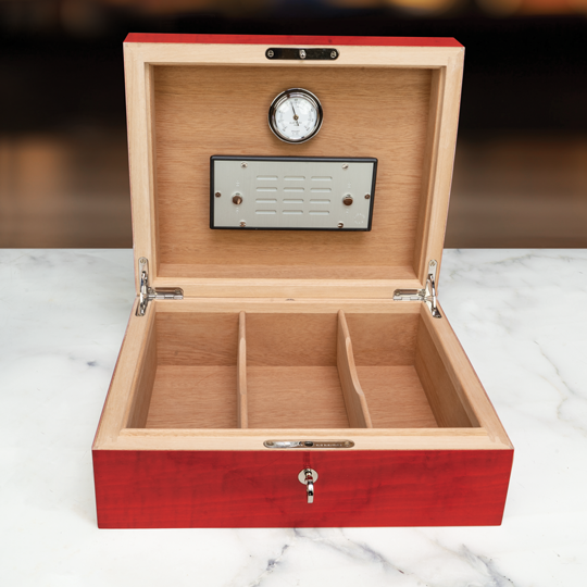 Elie Bleu Fruit Red Sycamore Humidor - Image 5