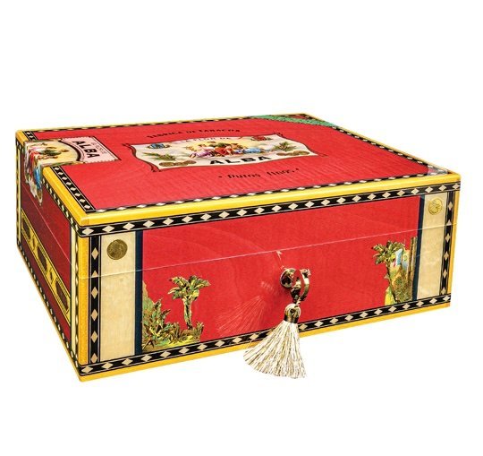 Elie Bleu Flor de Alba Red Sycamore Humidor