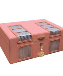 Ashton Retro 1950’s Metallic Pink Humidor