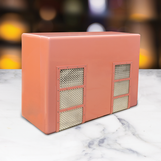 Ashton Retro 1950’s Metallic Pink Humidor - Image 4