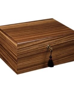 Savoy Zebrawood Humidor
