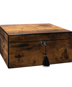 Alternative view of Savoy Mesquite Humidor  Medium