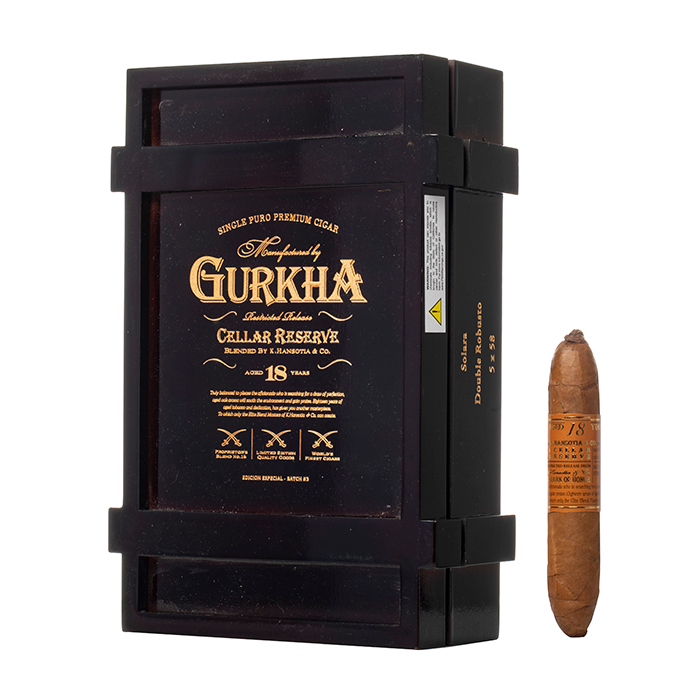 GURKHA CELLAR RESERVE 18-YEAR EDICIÓN ESPECIAL SOLARA CIGARS - Image 2