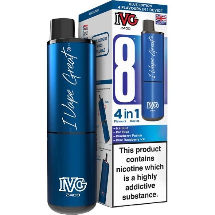 IVG 2400 4 in 1 pod vape kit 5 pack - Image 2