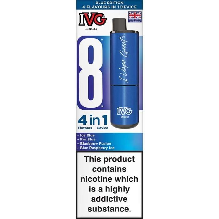 IVG 2400 4 in 1 pod vape kit 5 pack - Image 4
