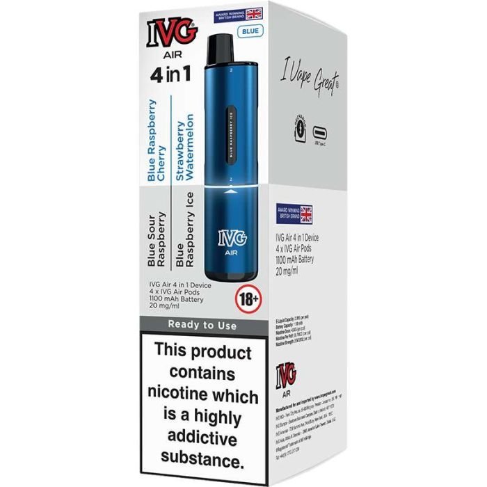 IVG Air 4 in 1 pod vape kit 5-pack - Image 5