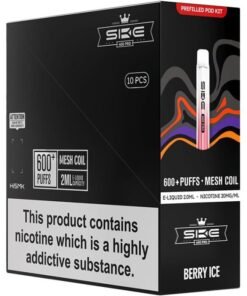SKE Crystal 600 Pro pod vape kit 10-pack