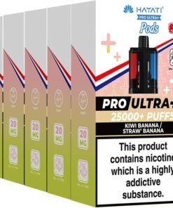 Hayati Pro Ultra Plus 25000 pod & refill 5-pack